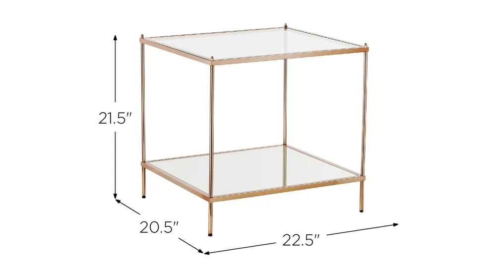 Jameson End Table Dimensions