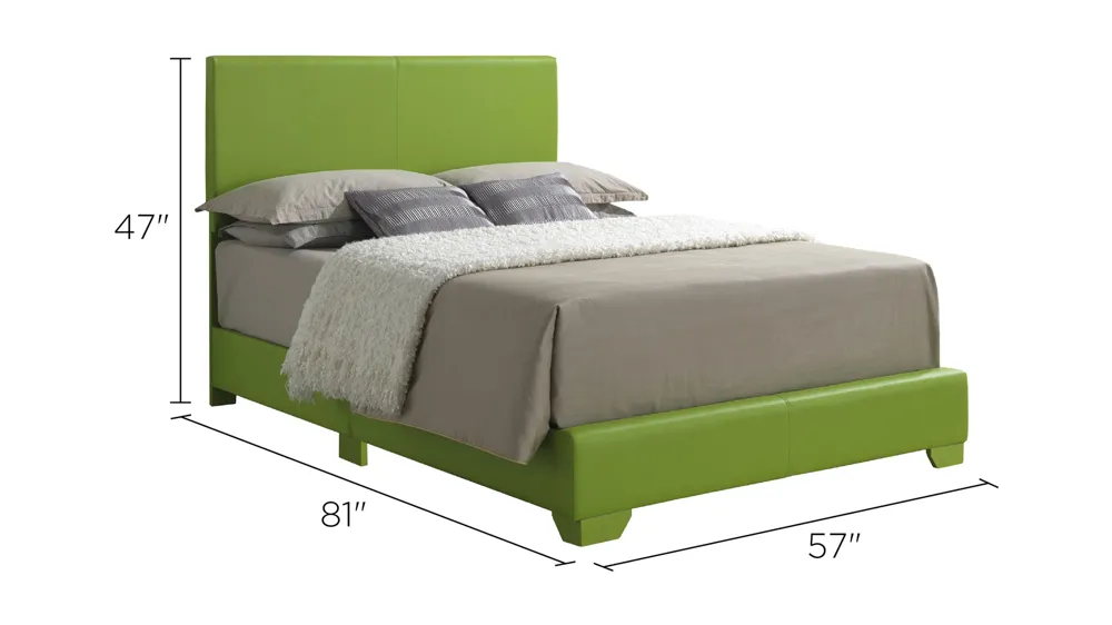 Aaron Upholstered Panel Bed Dimensions