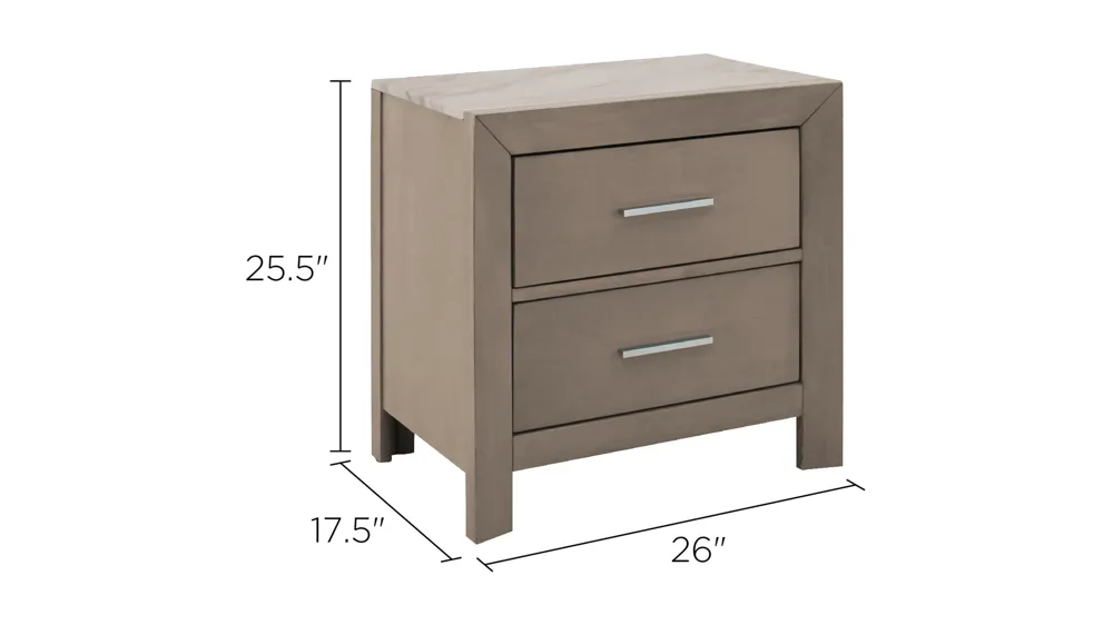 Armory Nightstand Dimensions