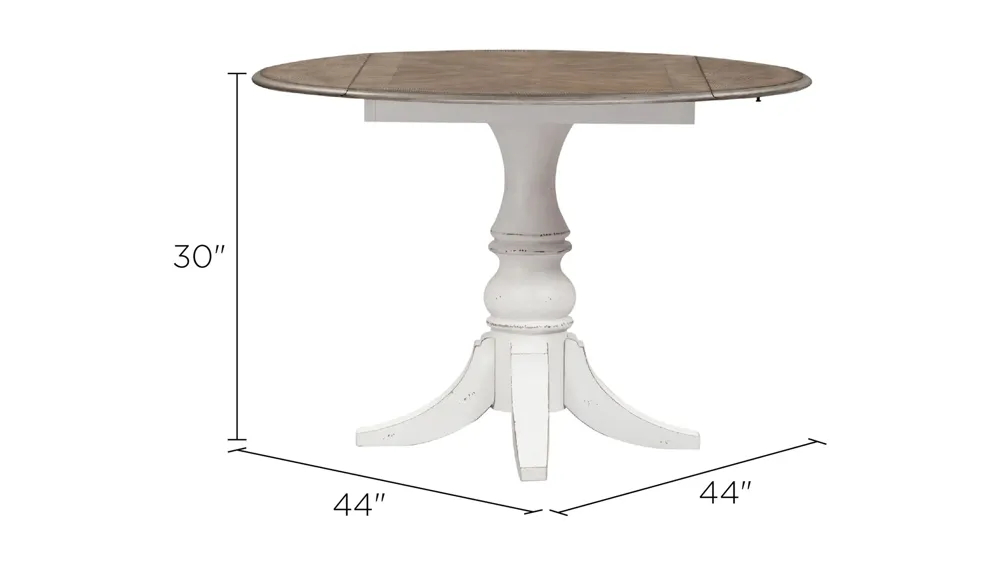 Forestport Drop Leaf Dining Table Dimensions
