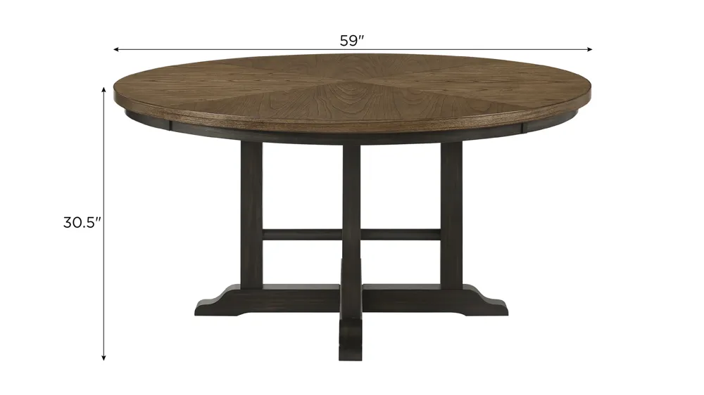 Hilara Dining Table Dimensions