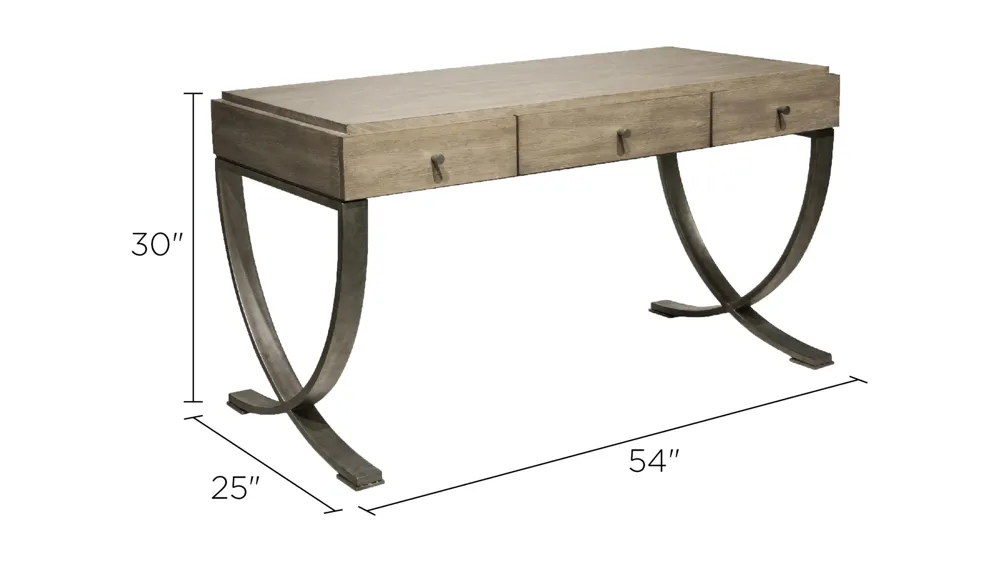 Torrin Writing Desk Dimensions