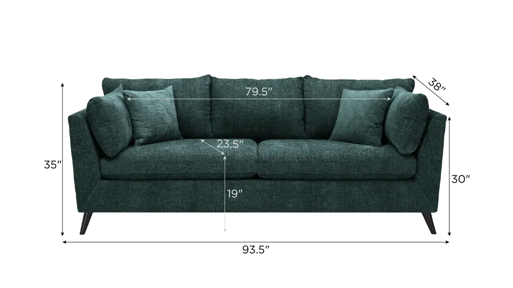 Caruso Sofa Dimensions