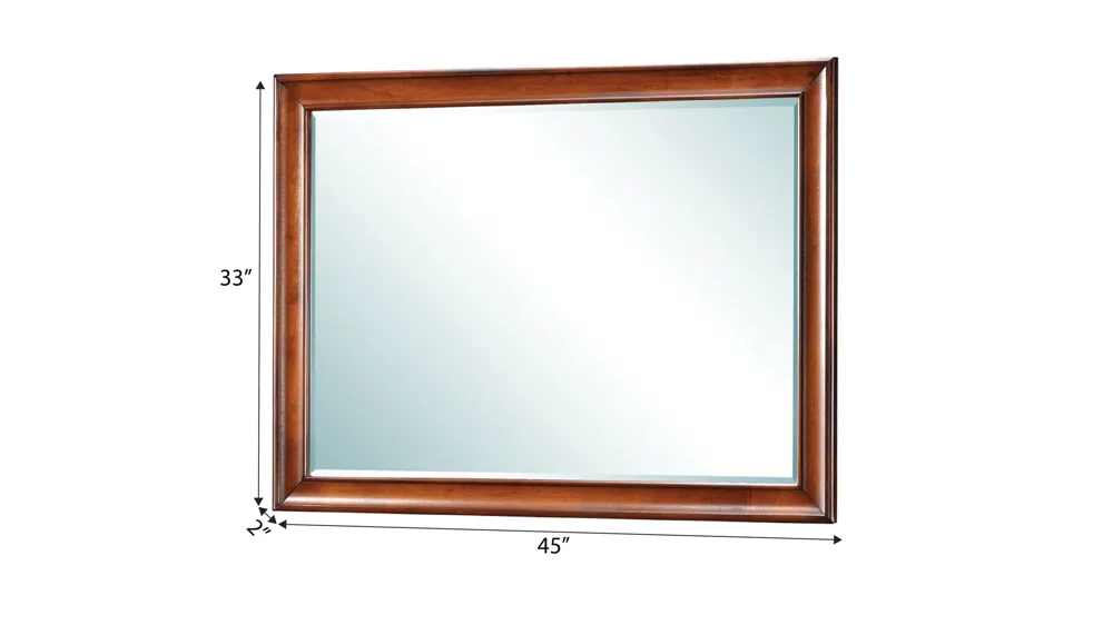 Sarasota Bedroom Dresser Mirror Dimensions