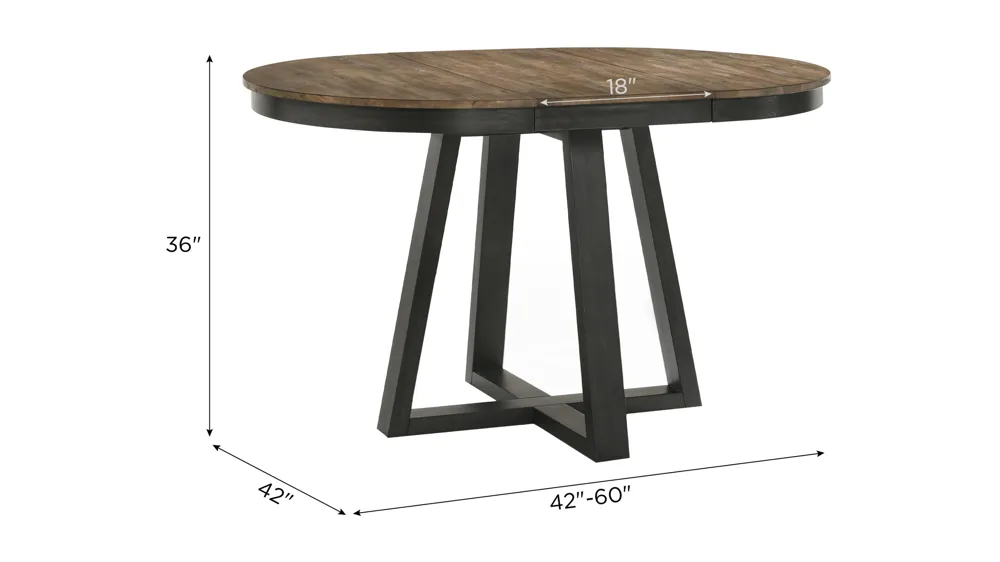 Harper Counter Table Dimensions