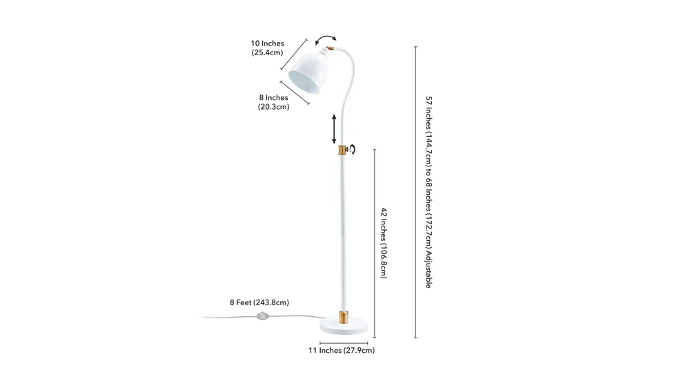 Kramer Floor Lamp Dimensions