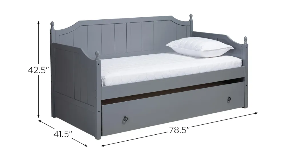 Millie Daybed with Trundle Dimensions