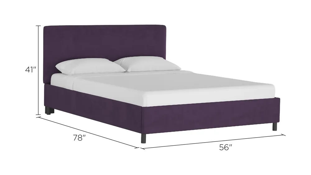 Valerie Platform Bed Dimensions
