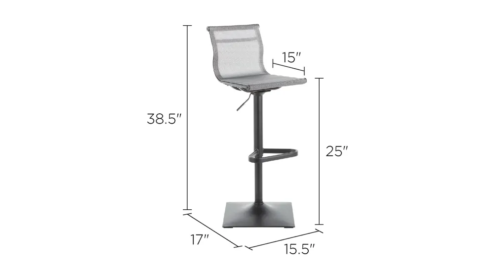 Mirage Barstool Dimensions