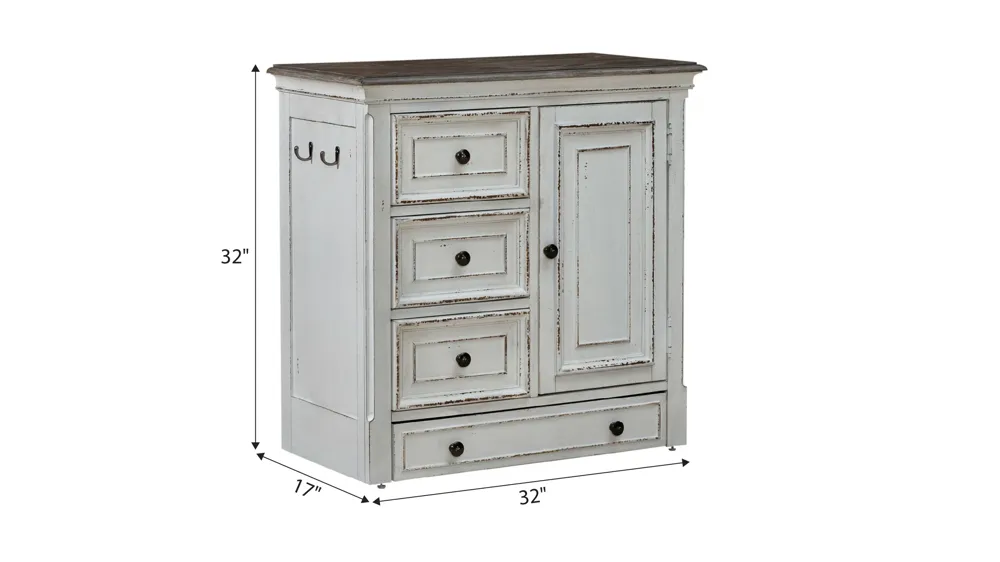Magnolia Manor Pet Feeder Cabinet Dimensions