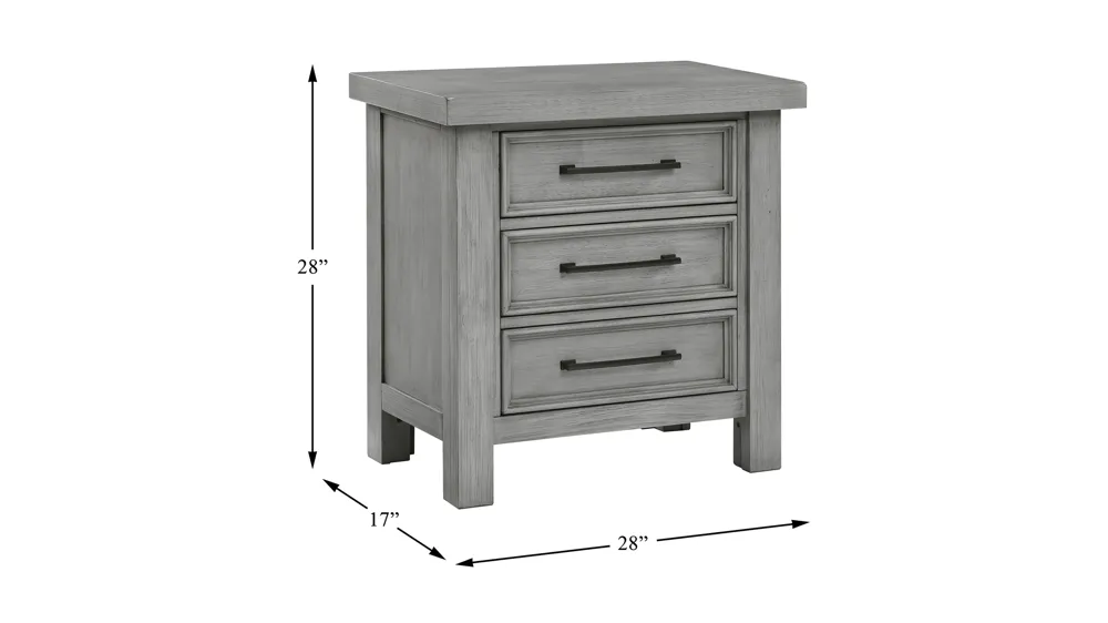 Rosemont Nightstand Dimensions