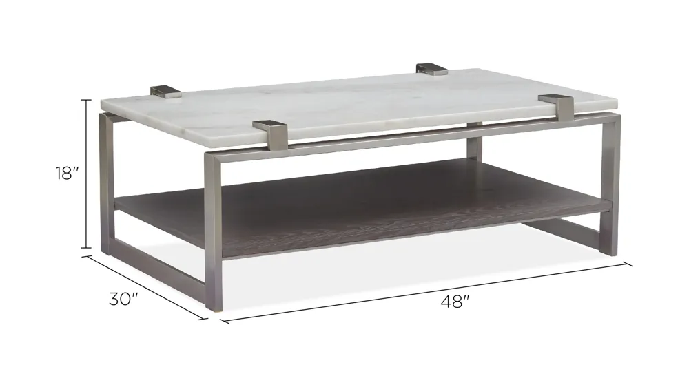 Paradox Rectangular Coffee Table Dimensions