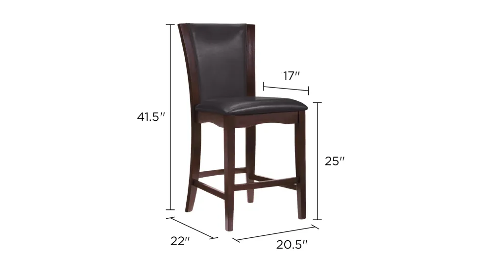 Venice Counter Stool Dimensions
