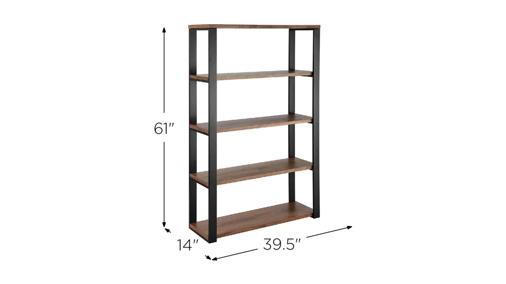 Dillon 40" Shelving Unit Dimensions
