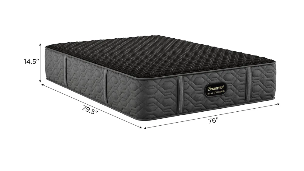 Beautyrest Black Hybrid Series Three Plush Mattress Dimensions