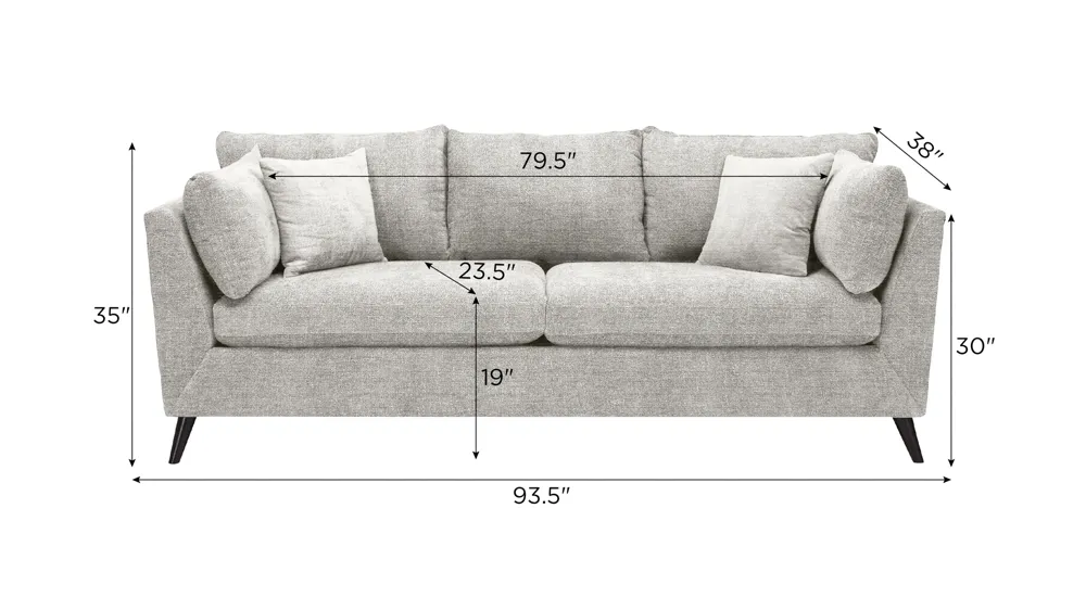 Caruso Sofa Dimensions