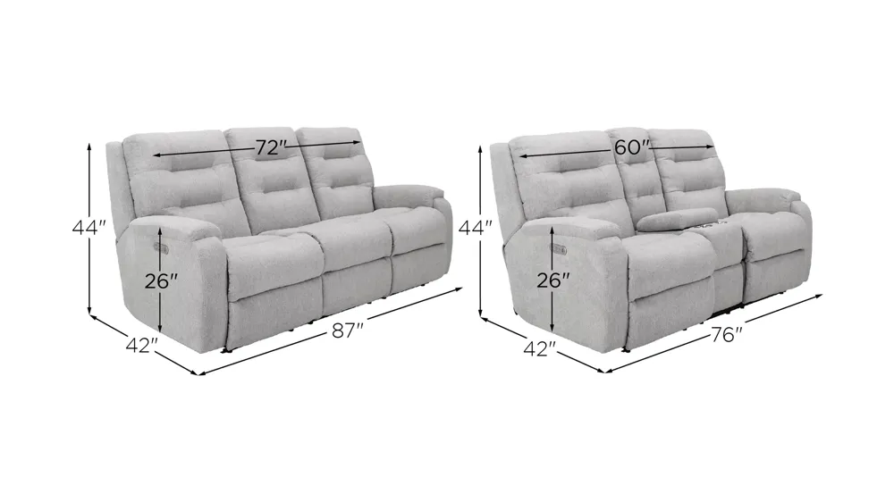 Halenbeck Living Room Set Dimensions