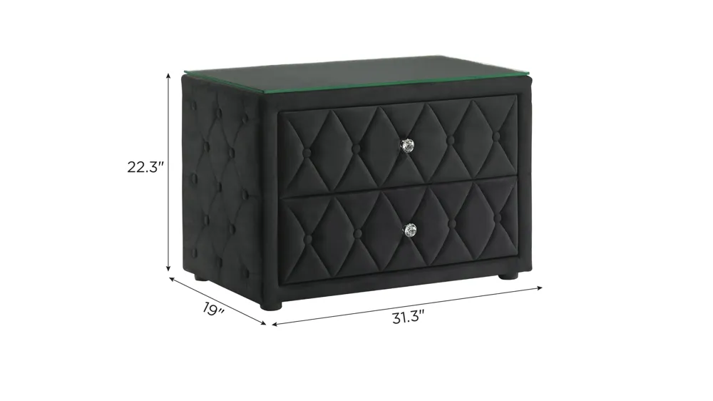 Josephine Nightstand Dimensions