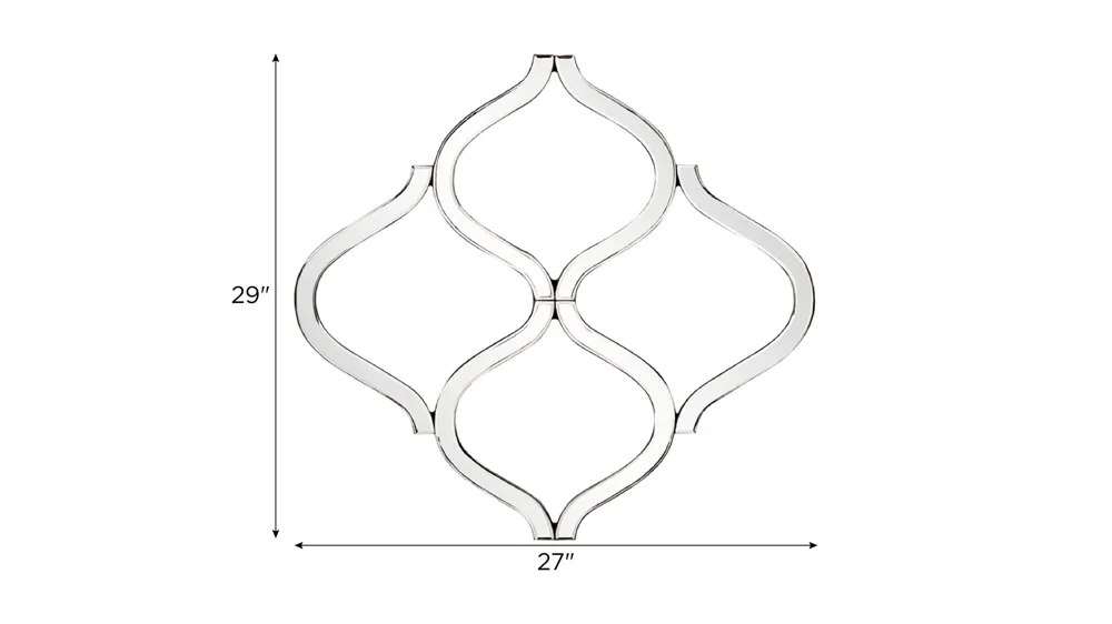 Lattice Mirror Dimensions