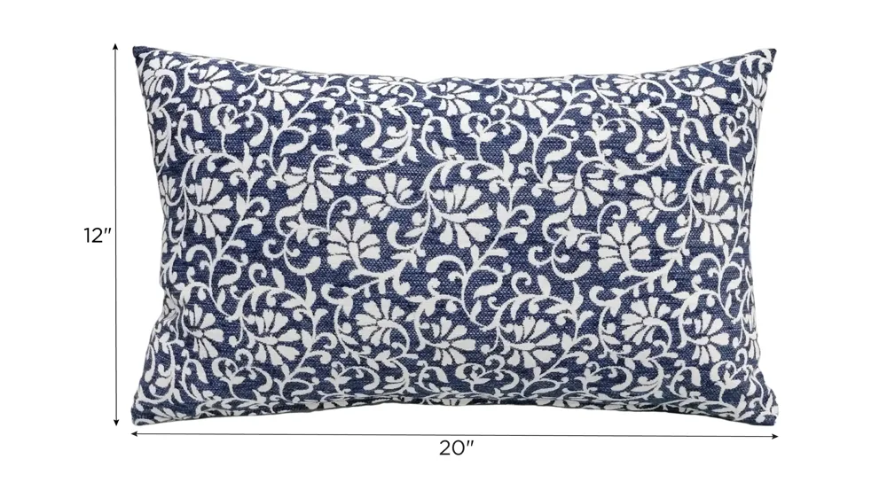 Kimberly Ann Designs Lumbar Pillow - Set of 2 Dimensions