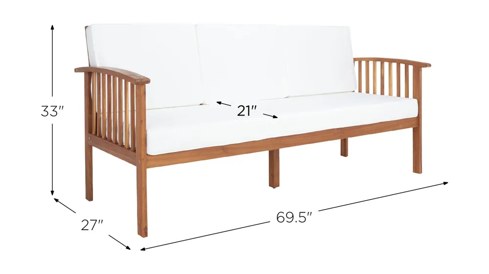 Finnick Outdoor Sofa Dimensions