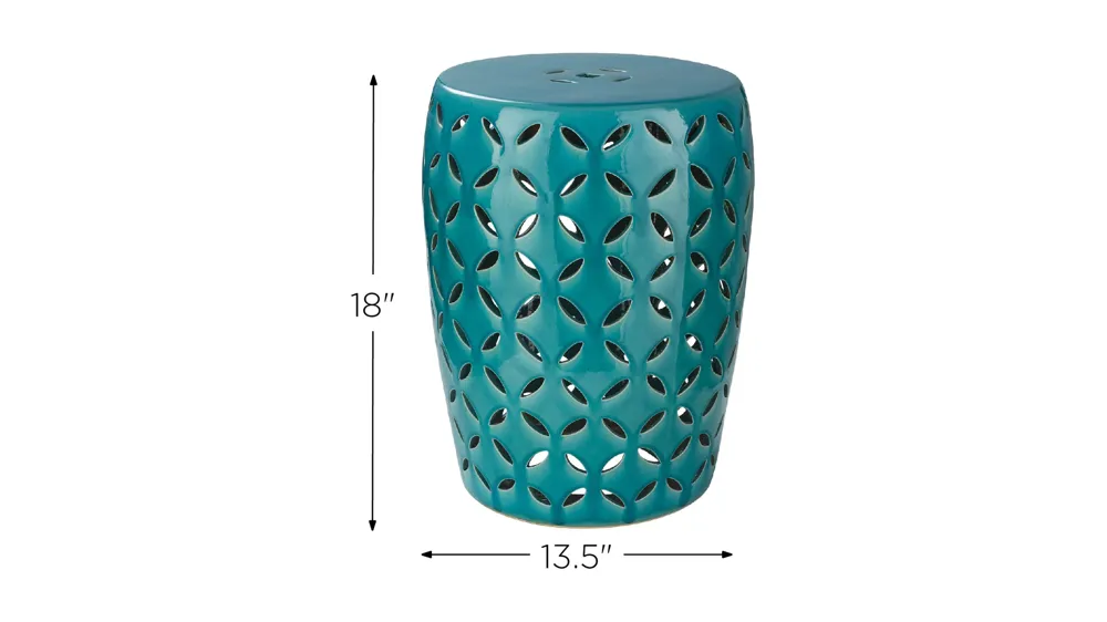 Chantilly Garden Stool Dimensions