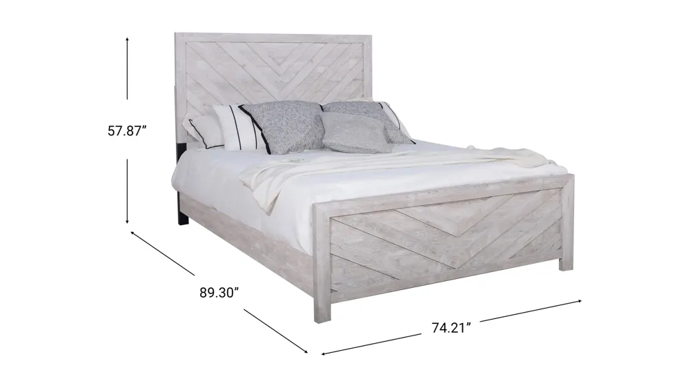 Biscayne Panel Bed Dimensions