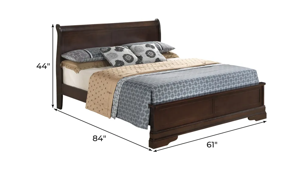 Rossie Panel Bed Dimensions