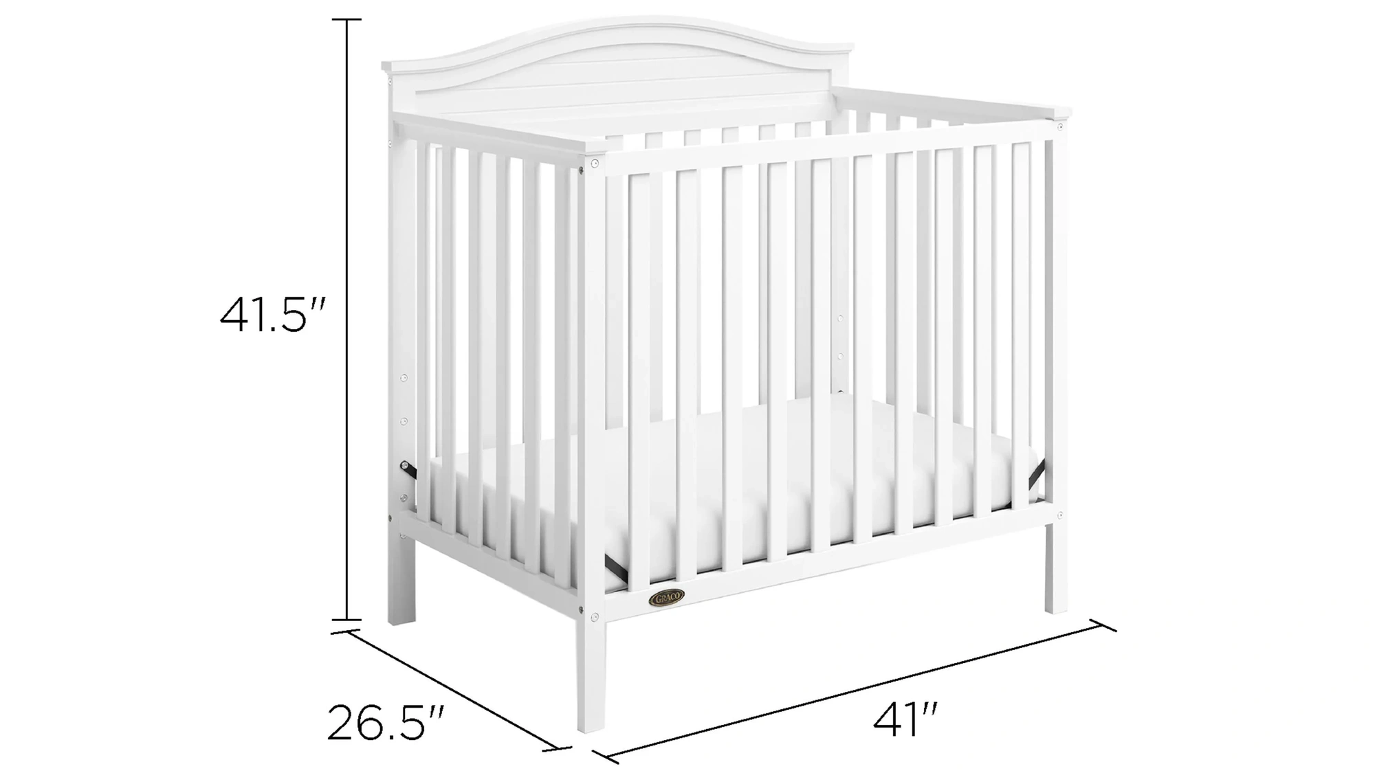 Graco Stella 4in1 Convertible Mini Crib Raymour & Flanigan