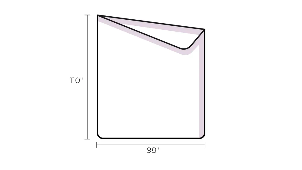 PureCare Lightweight Cooling Duvet Insert - King/Cal King Dimensions
