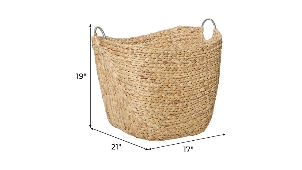 Ivy Collection Schermerhorn Storage Basket Dimensions