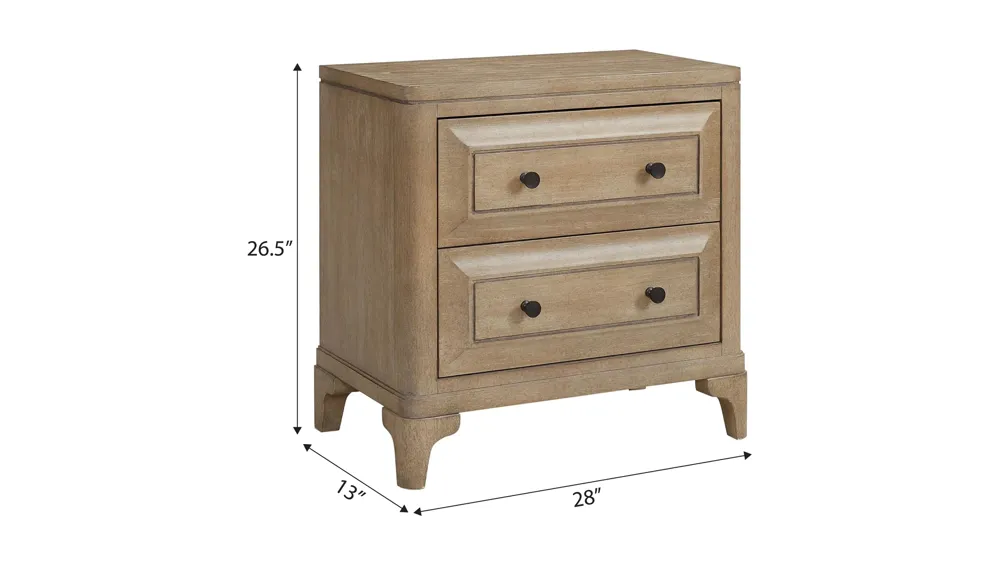 Citrus Heights Nightstand Dimensions