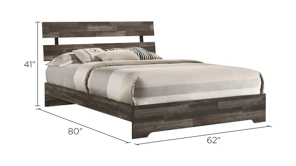 Atticus Platform Bed Dimensions