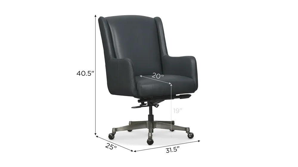 Benito Executive Swivel Tilt Chair Dimensions