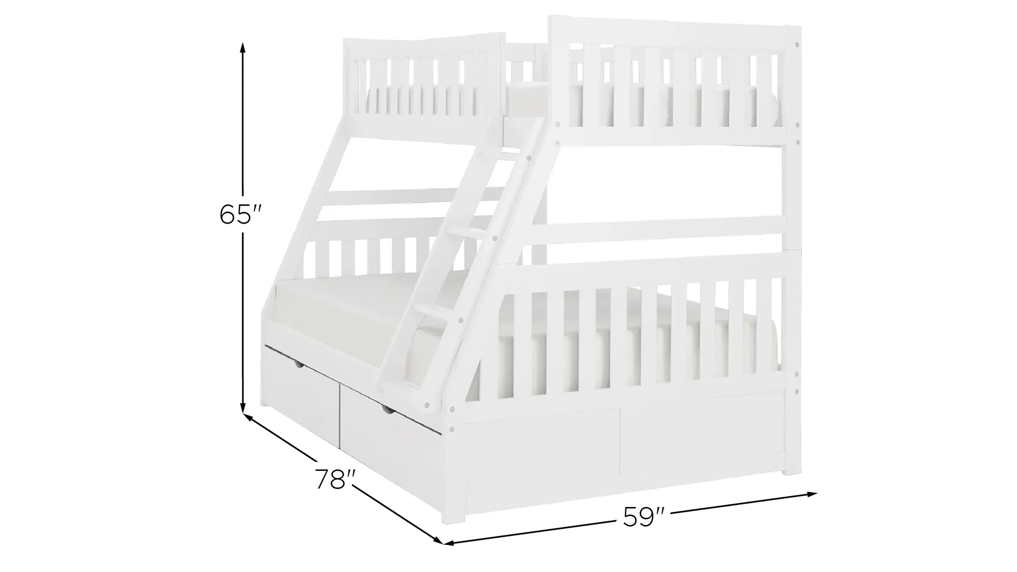 Belisar Storage Bunk Bed