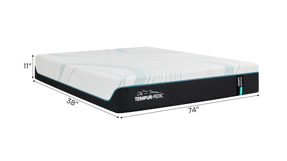 Tempur-Pedic Adapt 2.0 Medium Memory Foam Mattress Dimensions