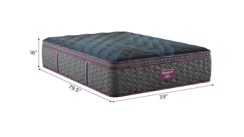 Beautyrest World Class Level Three Plush Pillow Top Mattress Dimensions