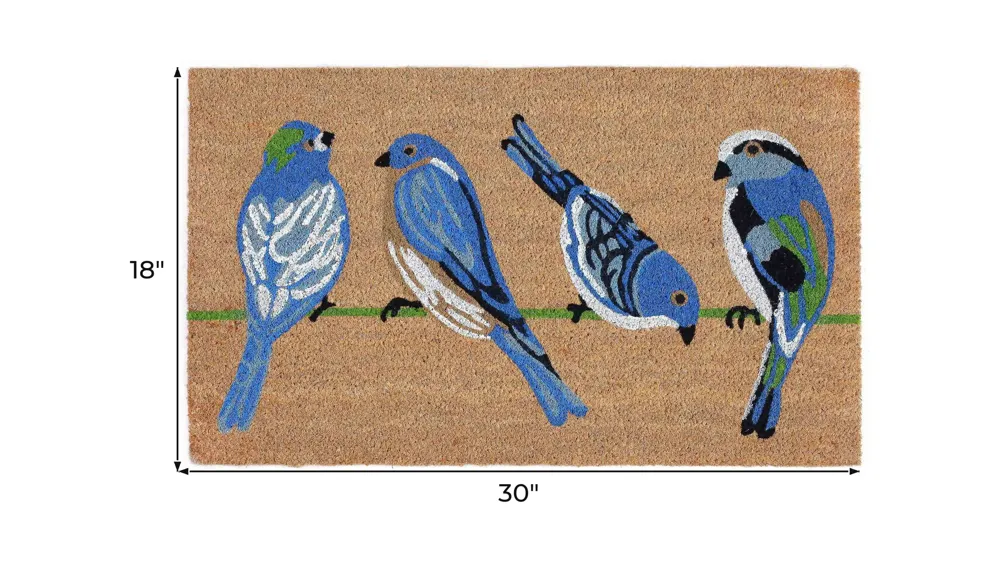 Liora Manne Natura Birds Outdoor Mat Dimensions