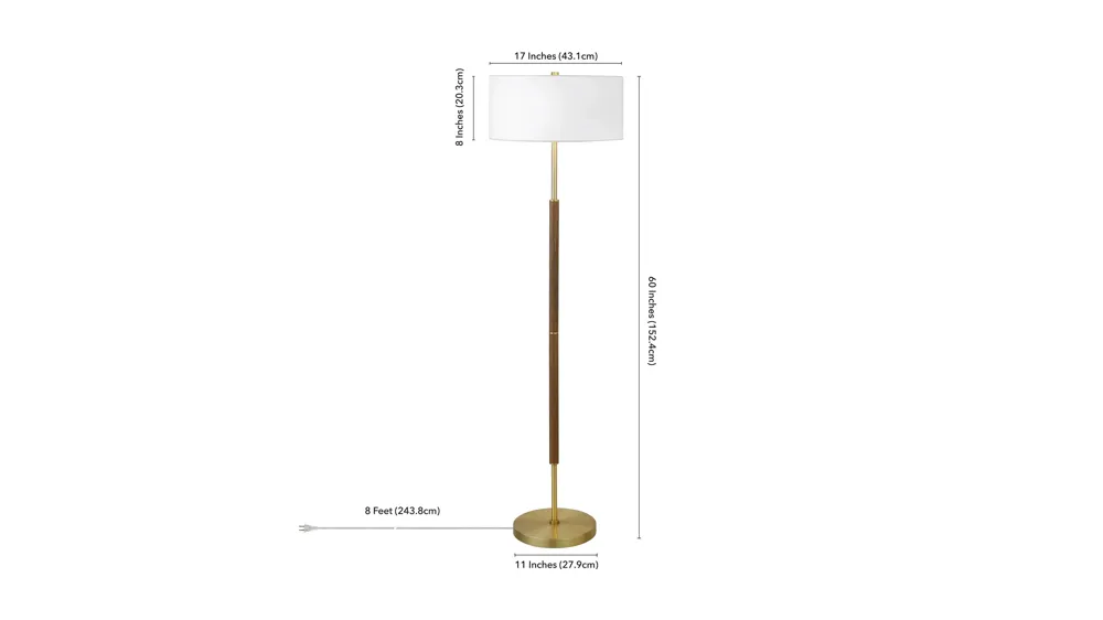 Cassius Floor Lamp Dimensions