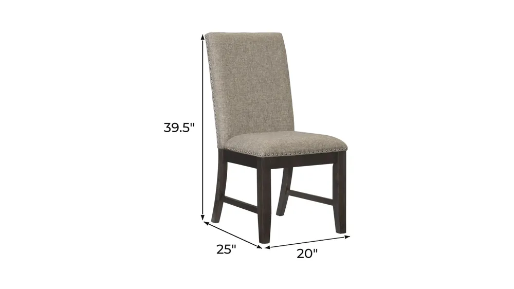 Balin Dining Side Chair (Set of 2) Dimensions