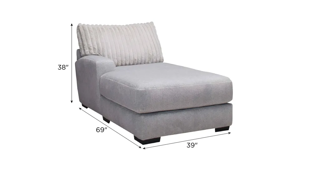 Mondo Left Arm Facing Chaise | Raymour & Flanigan