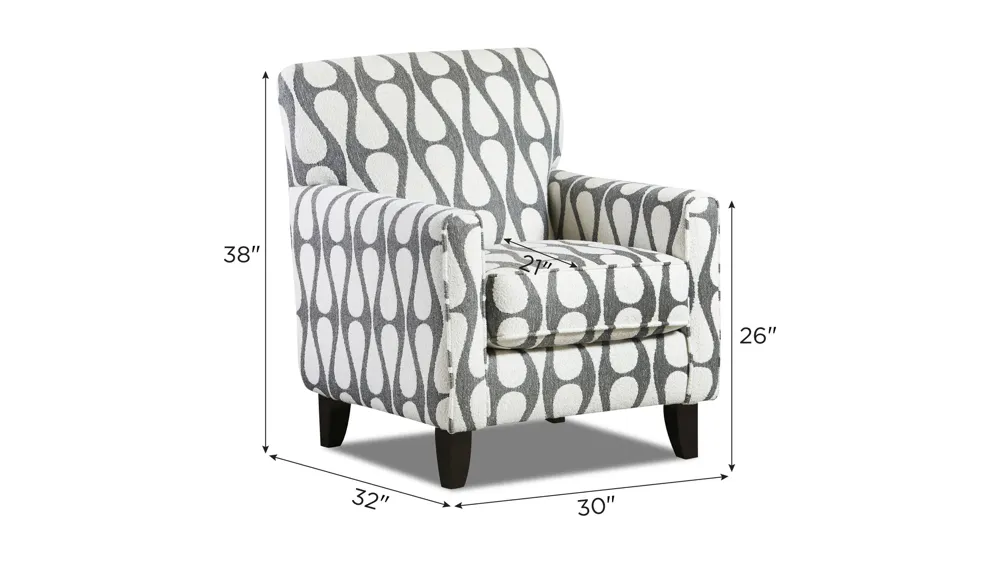 Durango Accent Chair Dimensions