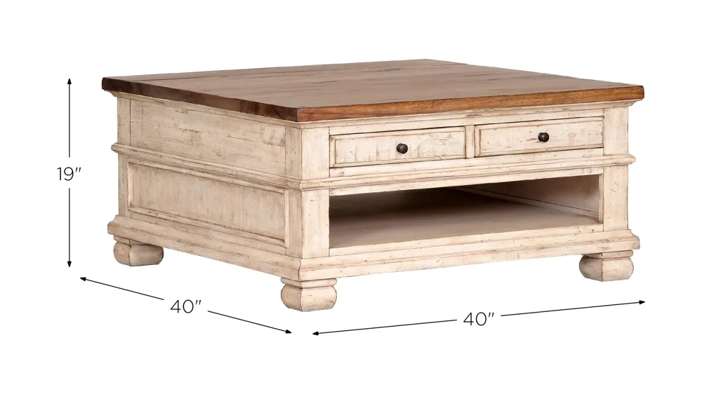 Belmont Square Coffee Table Dimensions