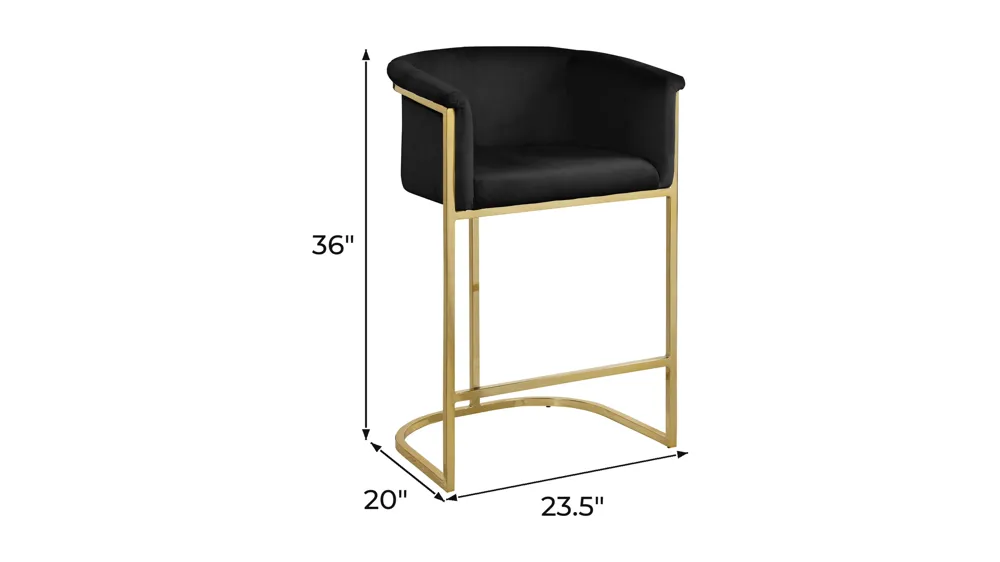 Donatella Stool - Set of 2 Dimensions