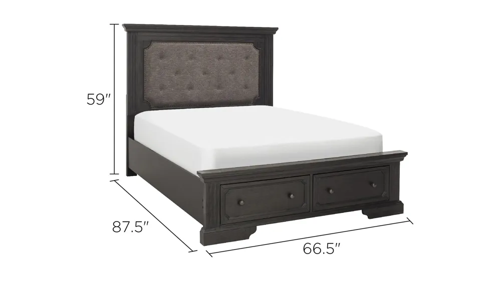 Brunswick Storage Bed Dimensions