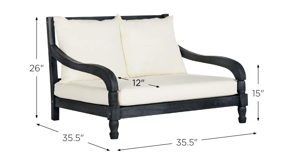 Haruki Lounger Dimensions