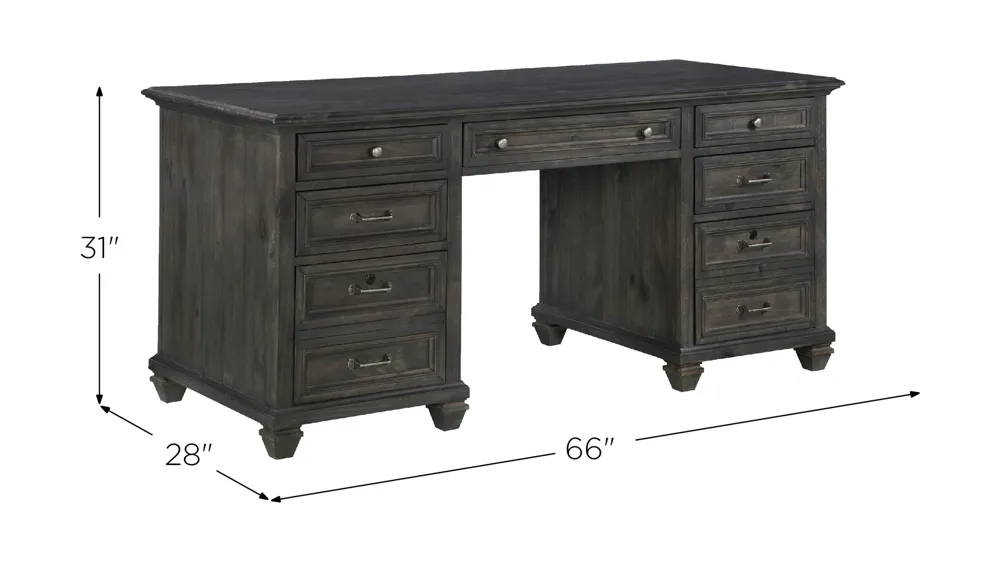 Sutton Place Executive Desk Dimensions