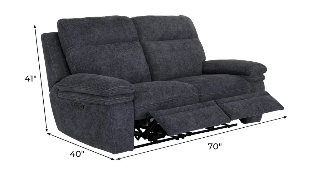 Enbridge 2-pc. Dual Power Loveseat Dimensions