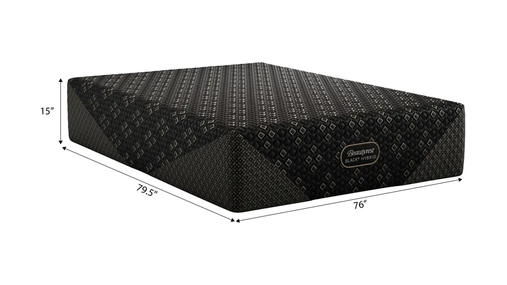 Beautyrest Black Hybrid  Series Five XCS Plush Mattress Dimensions