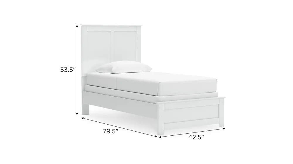 Adele Panel Bed Dimensions